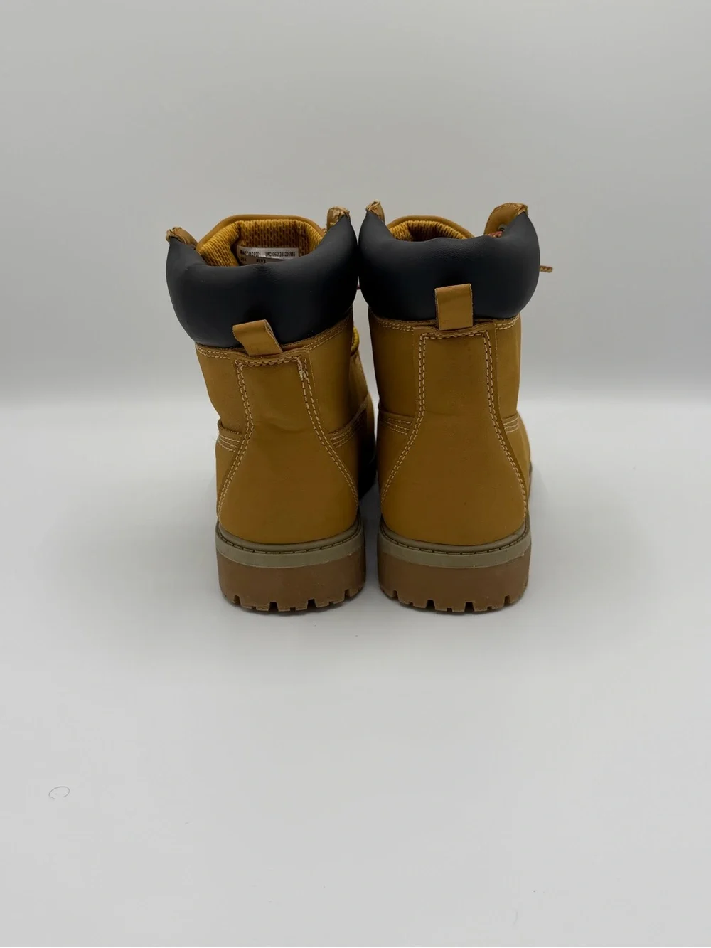 Ozark Trail Men’s Tan/Black Lace-Up Ankle Work Boots Round Toe US 9.5 EU 42.5